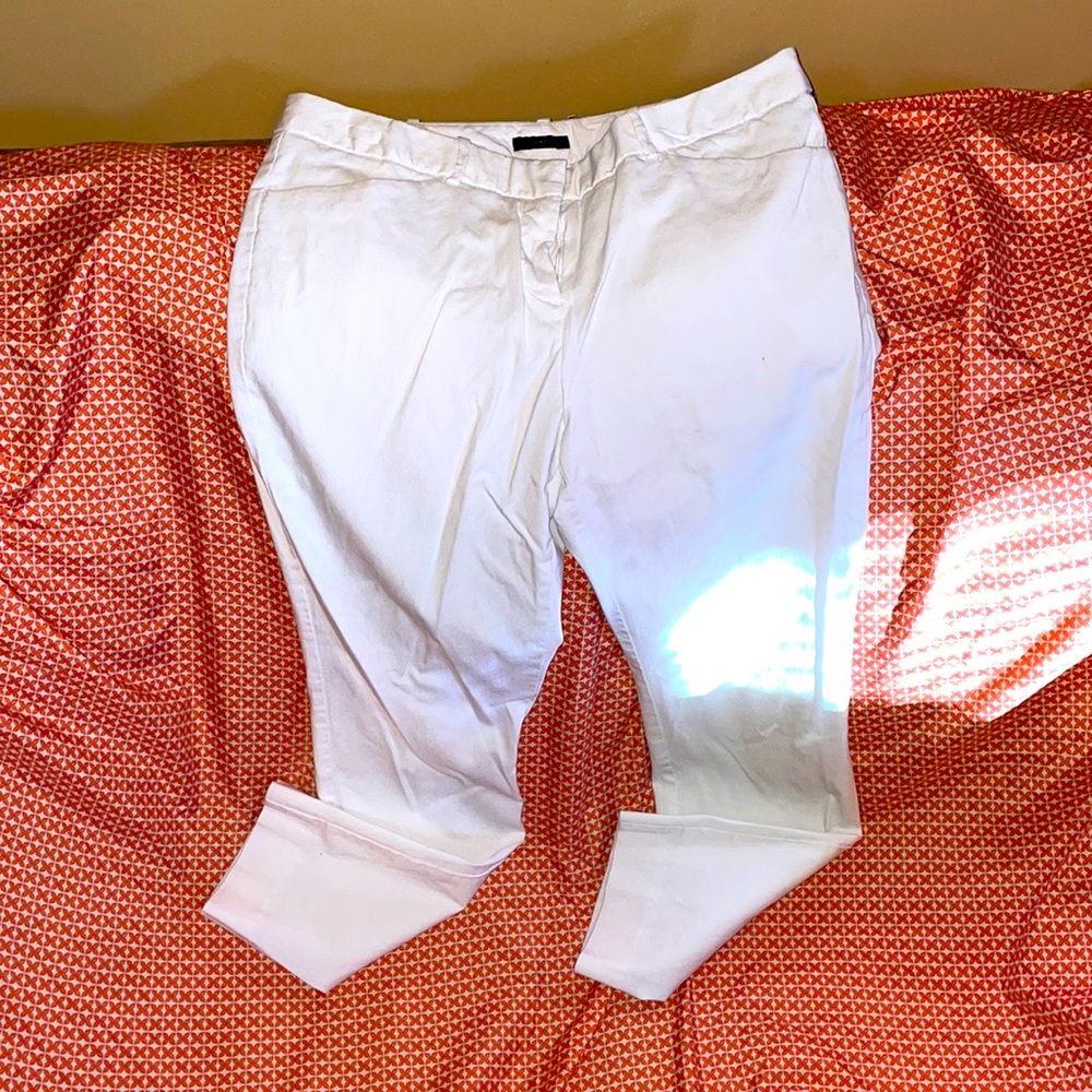 White dress pant